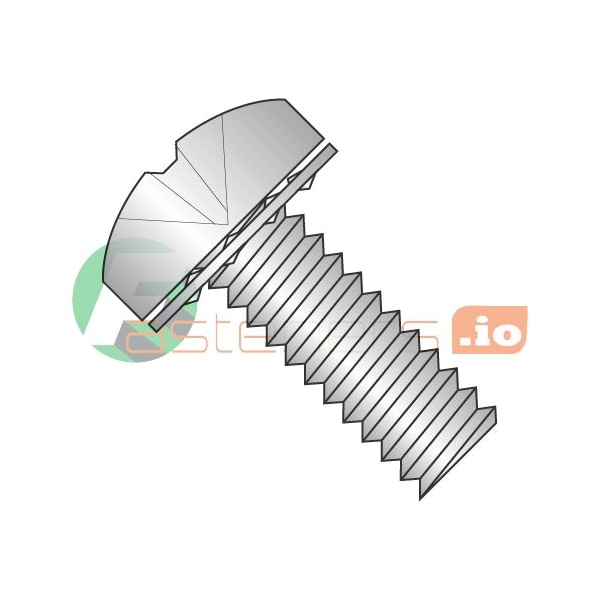 Newport Fasteners #10-32 x 3/8 in Phillips Pan Machine Screw, 18-8 Stainless Steel, 3000 PK 353034 - main